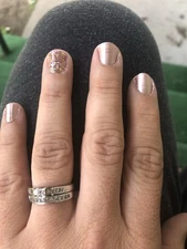 Wedding Ring and Band - Gorgeous Set