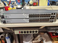 2 lot HP Procurve HPE 2620-24 Port  Gigabit Ethernet Switch J9623A-60101
