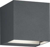 Trio Leuchten LED AußEn-Wandleuchte Adaja Anthrazit Up- & Downlight Wandleuchte