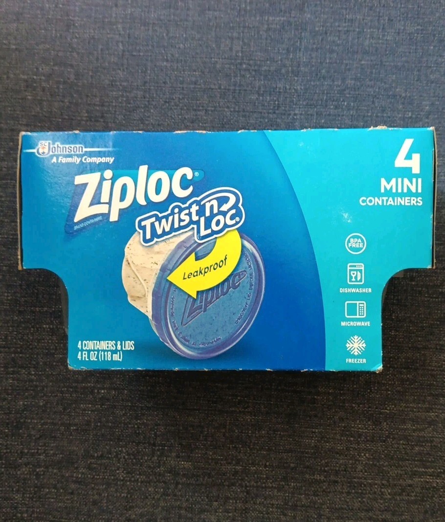 Ziploc twist ziploc containers Ziploc Brand, Round Lock Freezer Plastic Food Storage Containers with Twist n Loc Lids, 5 ct - com