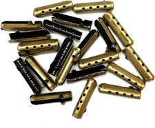 Goodlace 12/24/36/48 PCS Metal Aglets DIY Shoelaces Repair Shoe Lace Tips