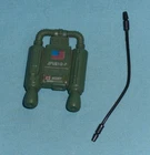 vintage G.I. GI JOE gijoe JUMP JET PACK PARTS LOT #2 hose cord cable backpack