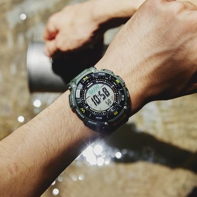 【新品/Climber Line】PROTREX　PRG-340-3JF Casio Pro-Trek PRG-340-3JF Climber Line Quartz Men's Watch
