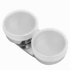 Stainless Steel Oil Painting Cup Double/Single Dipper Palette Container Cup