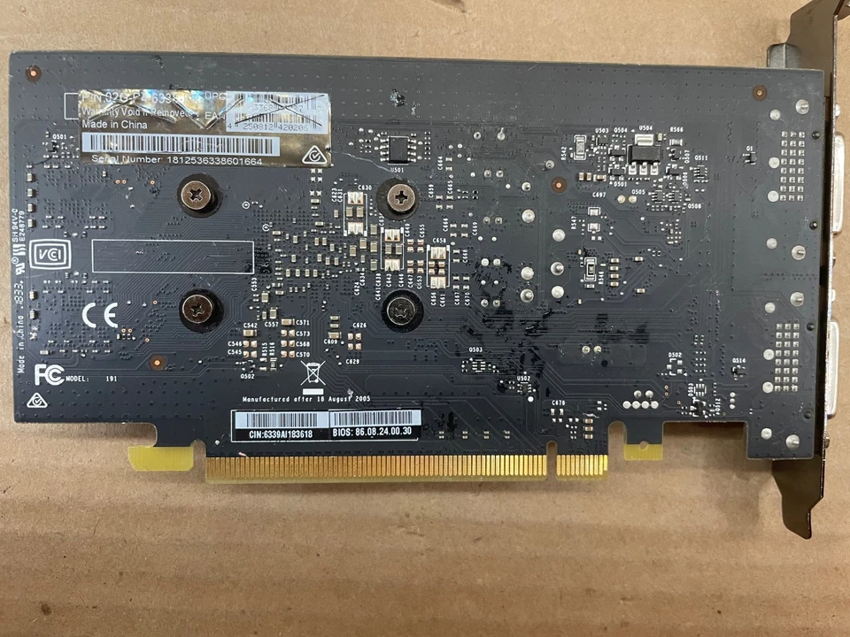 EVGA GeForce GT 1030 SC 2GB GDDR5 DVI-D HDMI Graphics Video Card - Image 4 of 4