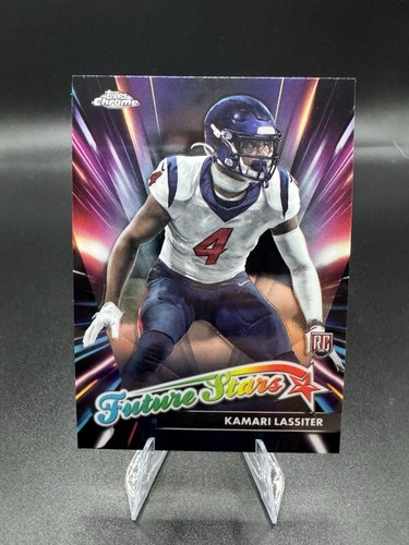 2024 Topps Chrome #FS-20 Kamari Lassiter Rookie RC Future Stars Insert Texans - Picture 1 of 2
