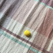 Cool shaped M&M yellow