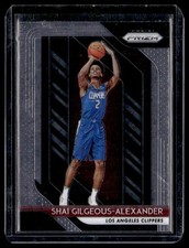 2018-19 Panini Prizm Shai Gilgeous-Alexander Rookie Los Angeles Clippers