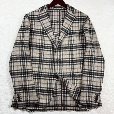 TAGLIATORE G-Dakar22K Unconstructed Blazer 52 XL-2XL Wool Limited Model