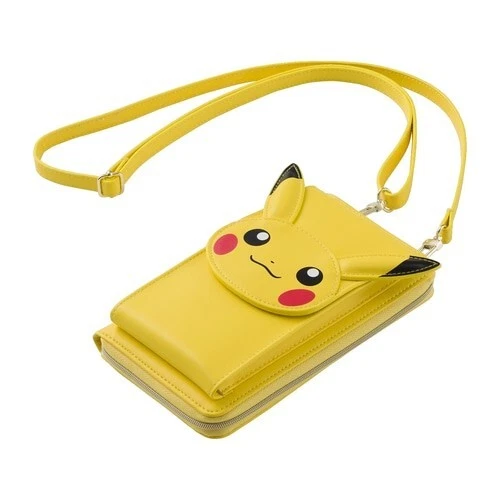 Pokemon Pikachu Smartphone shoulder with wallet function Purse Mini bag Pochette
