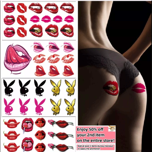 Temporary Tattoos Large Flowers Women Shoulder Fake Tattoo Stickers