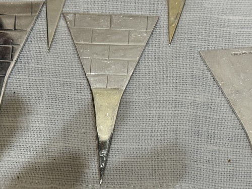 6 orientalische Waffen Sterlingsilber - Hongkong - Bild 7 von 10