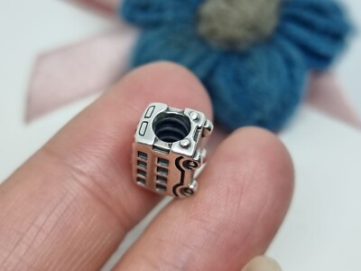 Genuine Pandora Union Jack London Double Decker Bus Charm 💕 S925