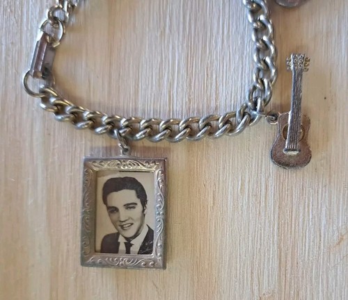 Rare Elvis Presley Vintage 1956 Loving You Charm Bracelet Free Shipping - Picture 13 of 18