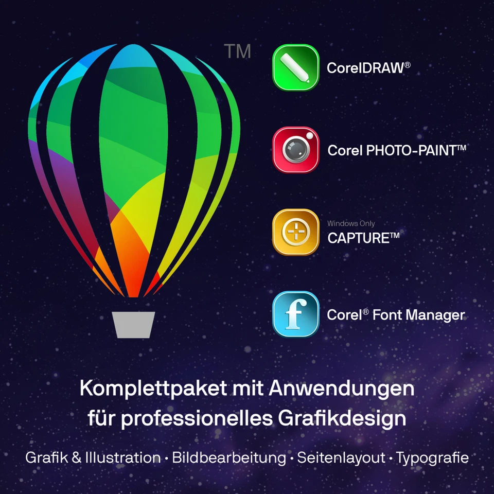 Corel Draw Graphics Suite 2025 Win/Mac Education Dauerlizenz Schulversion NEU - Bild 2 von 4