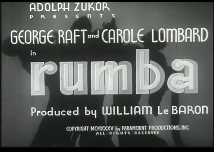 Rumba DVD - George Raft Carole Lombard dir. Gering Vintage Musical Drama 1935 - Image 3 of 4