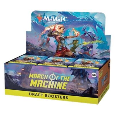 cheapest mtg draft booster box MTG March of the Machine Draft Booster Box Sealed free shipping  195166207094| eBay
