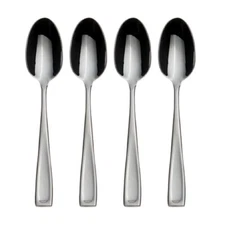 Oneida  MODA (GLOSSY)  Stainless Flatware  Cocktail Spoons   - Set of FOUR - NO