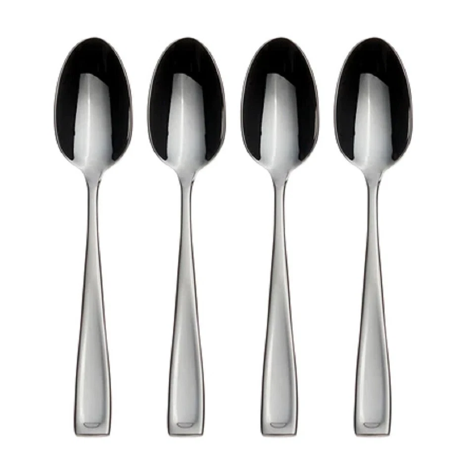 Oneida MODA (GLOSSY) Stainless Flatware Cocktail Spoons - Set of FOUR - NO