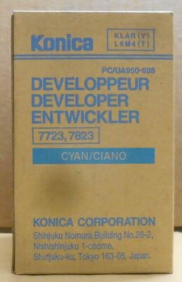 Konica Minolta 7723 7823 Developer Developer Cyan for KM7723 7823 CF900 Original Packaging B
