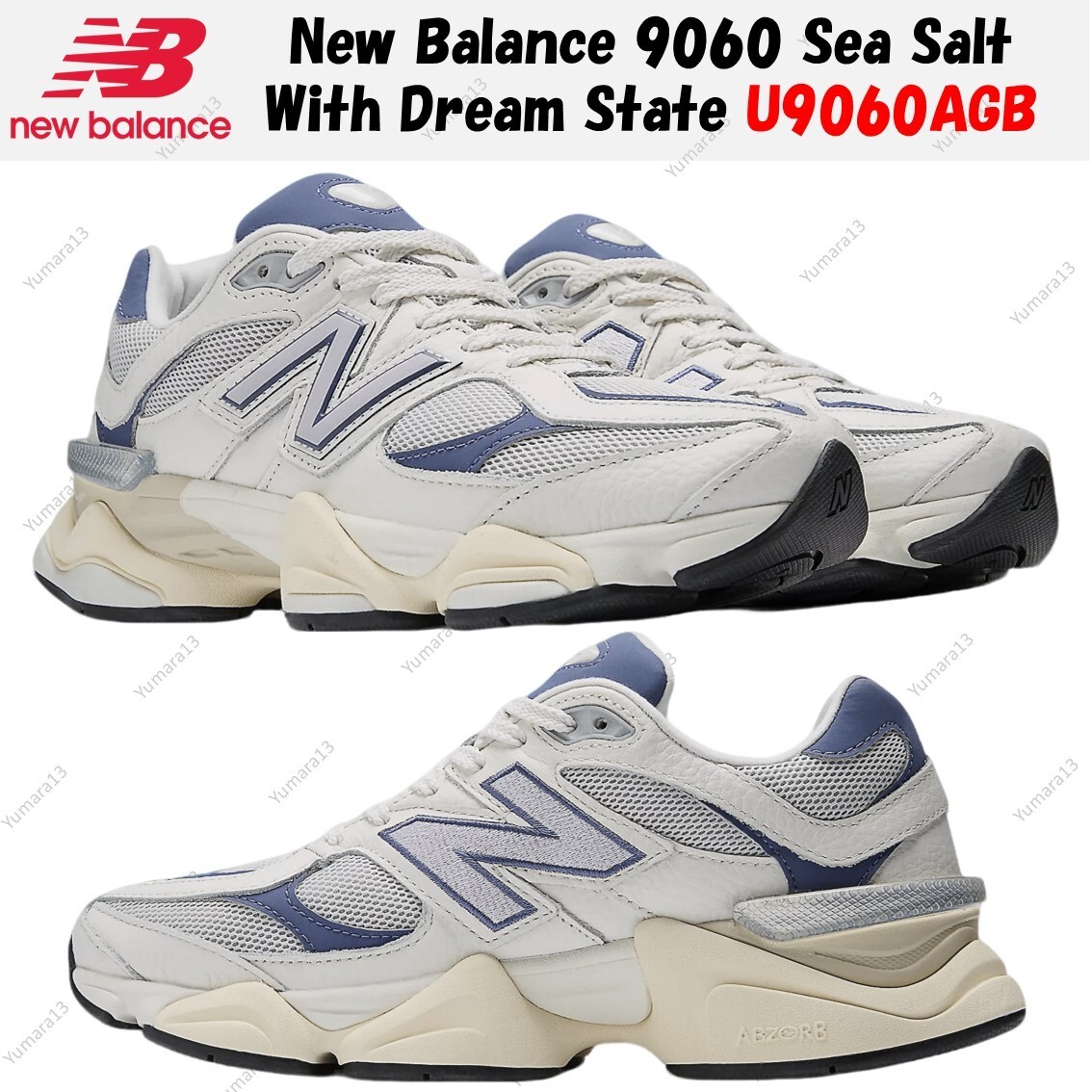 New Balance 9060 Sea Salt With Dream State U9060AGB Men's