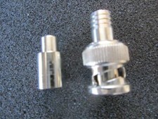 Lot Amphenol Connector 31-5557RFX BNC Crimp Male Plug 50 Ohm RG58,141,303 Coax