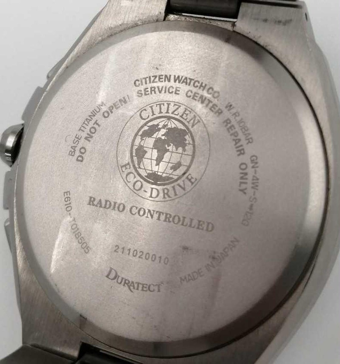 Citizen Attesa E610-T018505 AT3010-55W Eco Drive Titanium