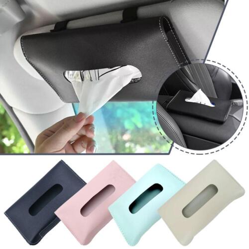 Car Cartoon Tissue Box Hanging Sun Visor Sunroof Drawer Car Creative Box N8T3
