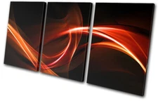 Design Contemporary Modern Abstract TREBLE CANVAS WALL ART Picture Print