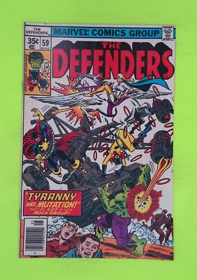 Defenders #59 Vol. 1 1978 Marvel Comics 1st App Newsstand Mid Grade V94-172
