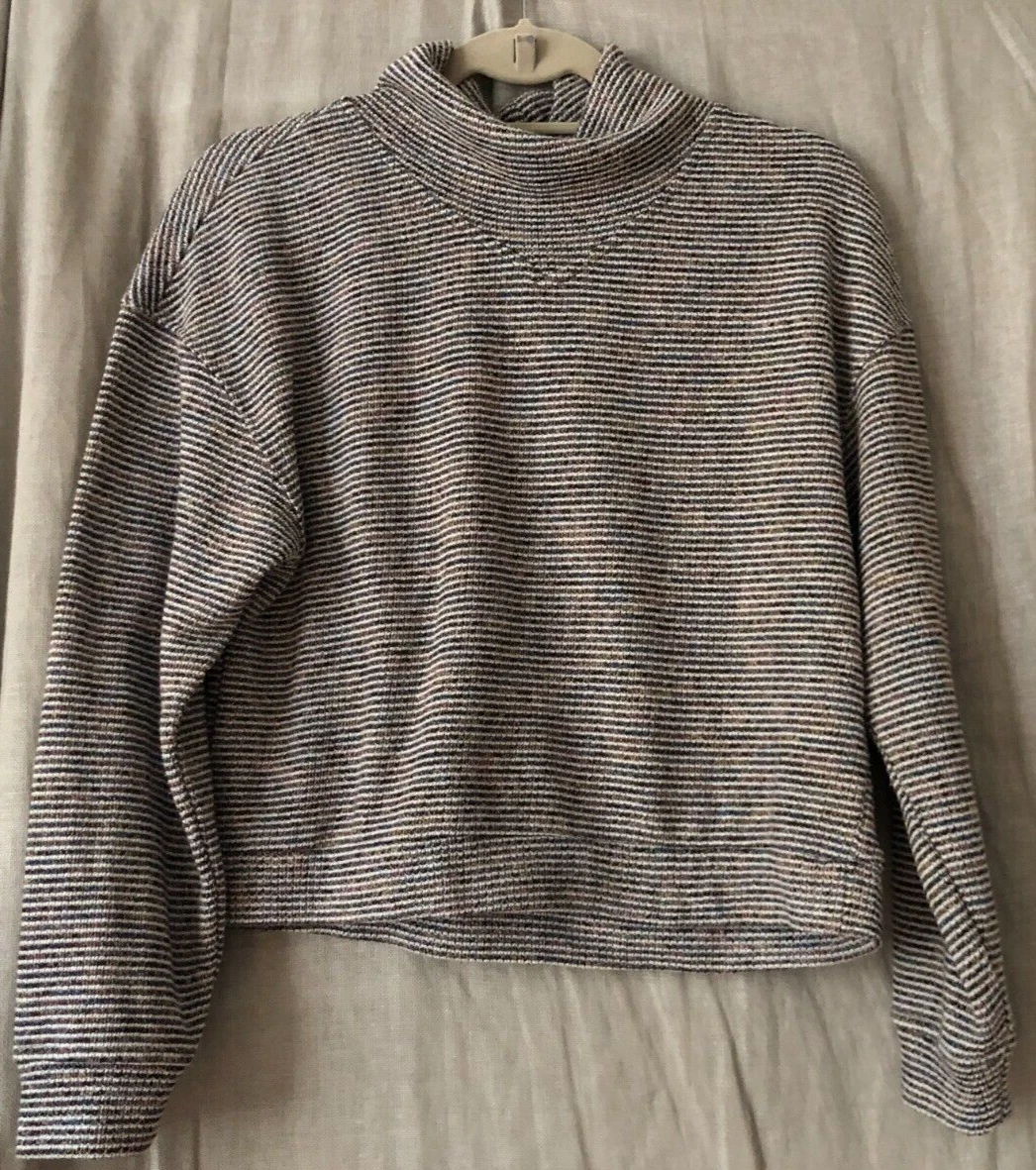 Madewell striped hotsell turtleneck