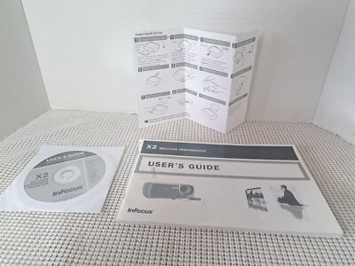 Infocus X2 Projector user's Guide,  CD, & Quick Set Up Manual