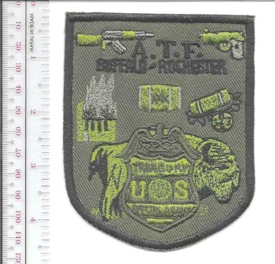 ATF New York State Buffalo - Rochester Office Treasury Special Agent NO TARIFF
