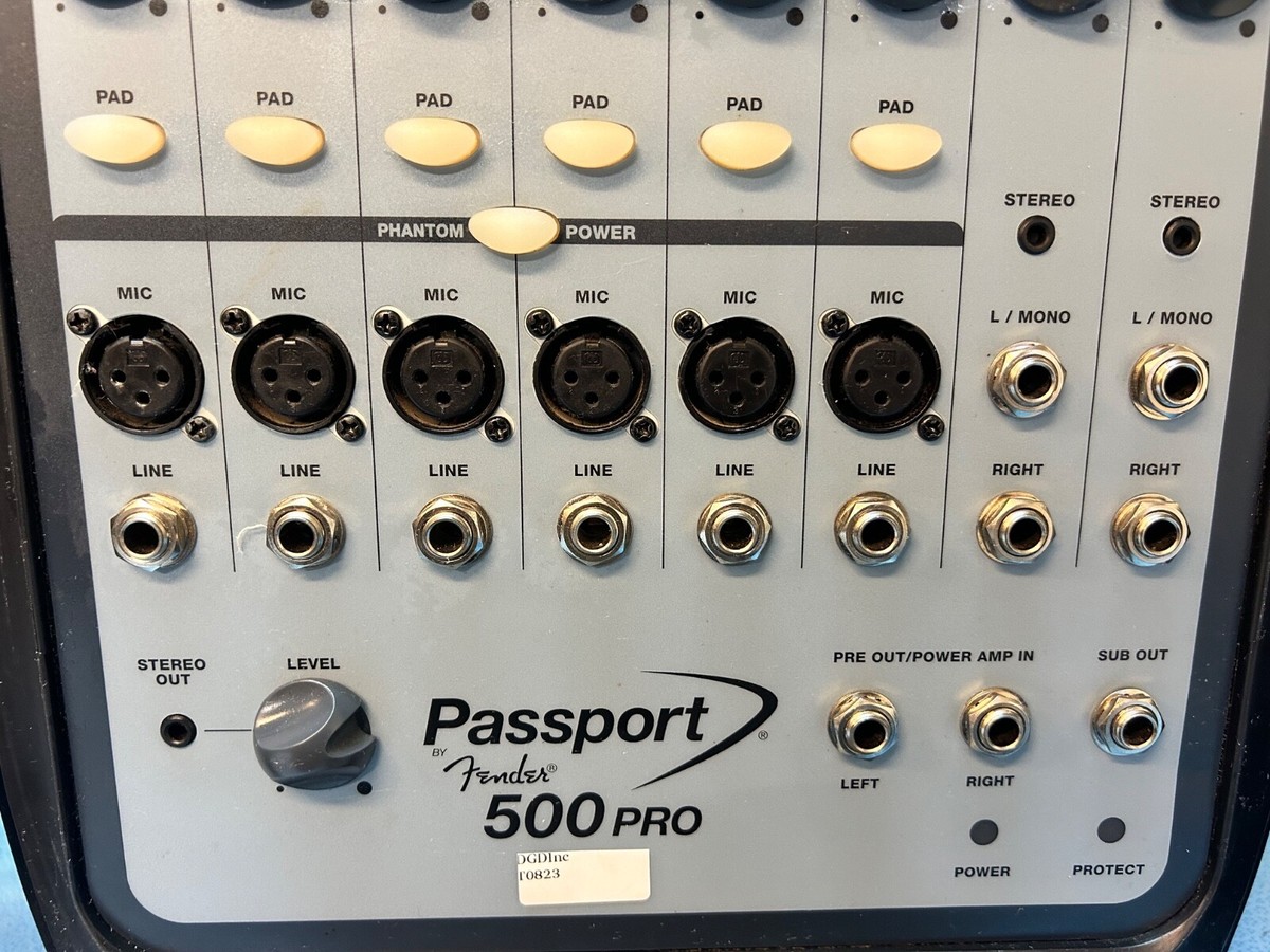 Passport by Fender 500PRO フェンダー PA スピーカー Open Box Fender Passport 500 Pro Portable PA System | Guitar