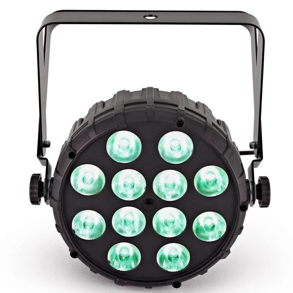 CHAUVET SLIMPART12BT 4-PACK Bluetooth Wireless 12-Tri Color DMX RGB LED Fixtures - Image 2 of 4