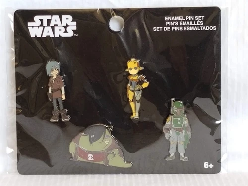 Funko Pop! Pin Star Wars 4PK Pin Set Target Exclusive