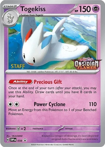 Togekiss 038 Sv: Scarlet & Violet Promo Cards