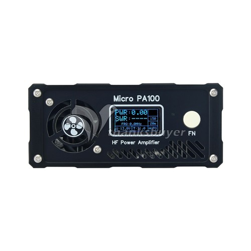 HamGeek Micro PA100 100W 3.5MHz-30MHz QRP HF Shortwave Linear Power Amplifier - Zdjęcie 2 z 9
