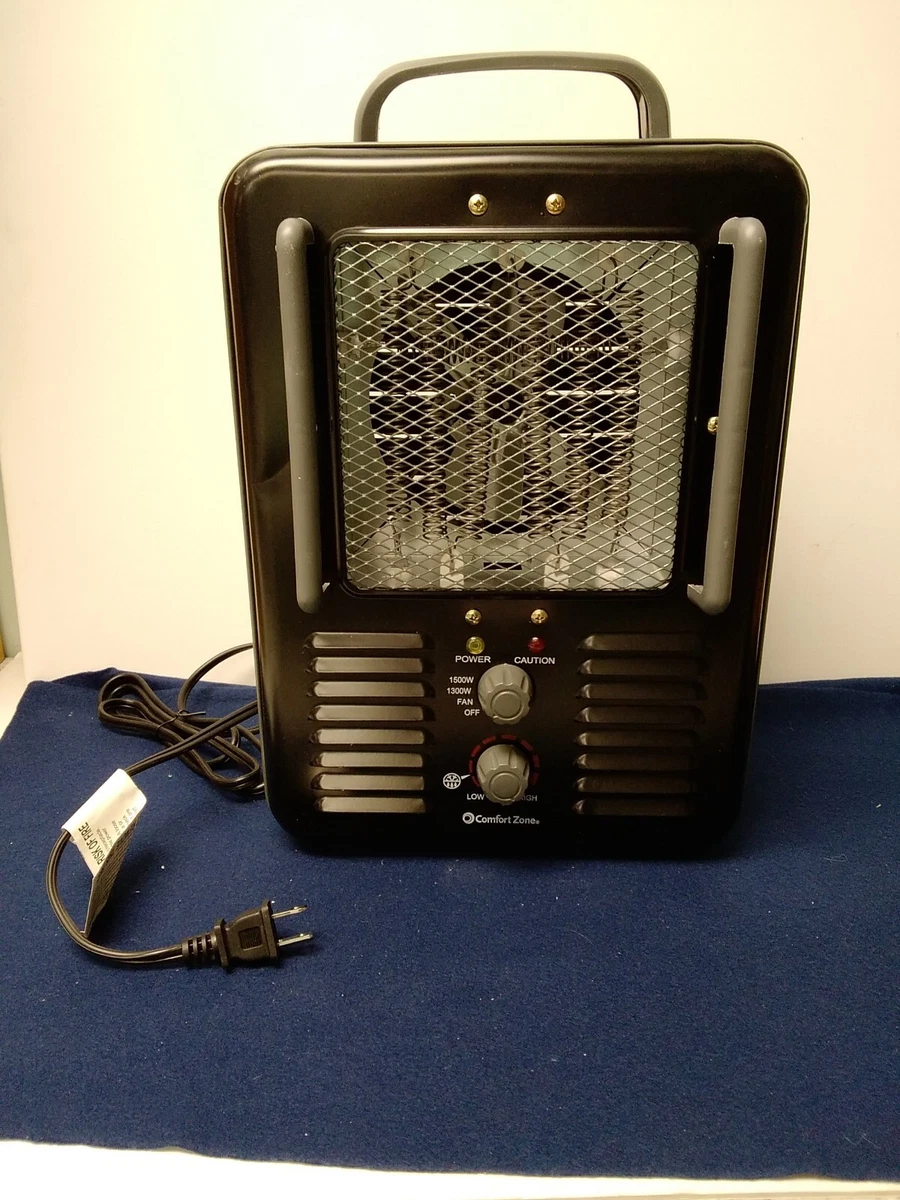 Powergear by Comfort Zone Electric Utility Heater 1500 Watts 5120 BTU  CZ798BK | eBay
