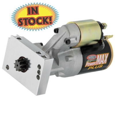 Powermaster 9000 PowerMax 153/168T Mini Inline Chevy Starter - Natural