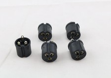 5 Stück Ersatzteil Original Groß Tuchel 3 pol vintage Buchseneinsatz T 3082 002