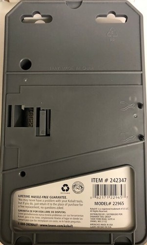 Kobalt 65 -Piece Standard (SAE) And Metric Combination Mechanics Tool Set With Hard Case In The Mechanics Tool Sets Department At - Foto 9