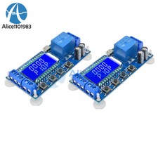 2PCS 5V Time Delay Relay Module Power off Trigger Cycle timer Circuit Switch LCD