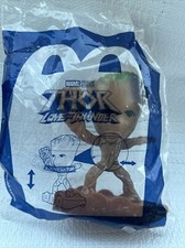 McDonald  s Happy Meal toy 2 Marvel Thor Love and Thunder Groot