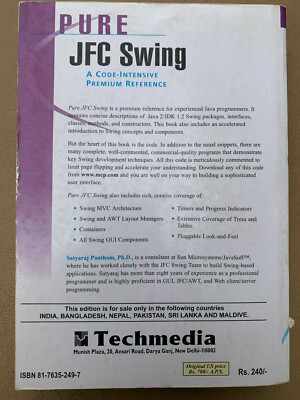 PURE JFC SWING By Satyaraj Pantham | eBay