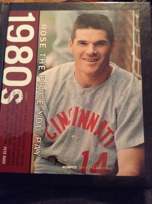 BN ESPN Sportscentury '80's Pete Rose The Price You Pay Book