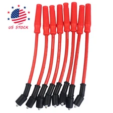 JDMSPEED SPARK PLUG WIRES 10.5MM FOR GMC CHEVY TRUCK VORTEC ENGINES 4.8 5.3 6.0