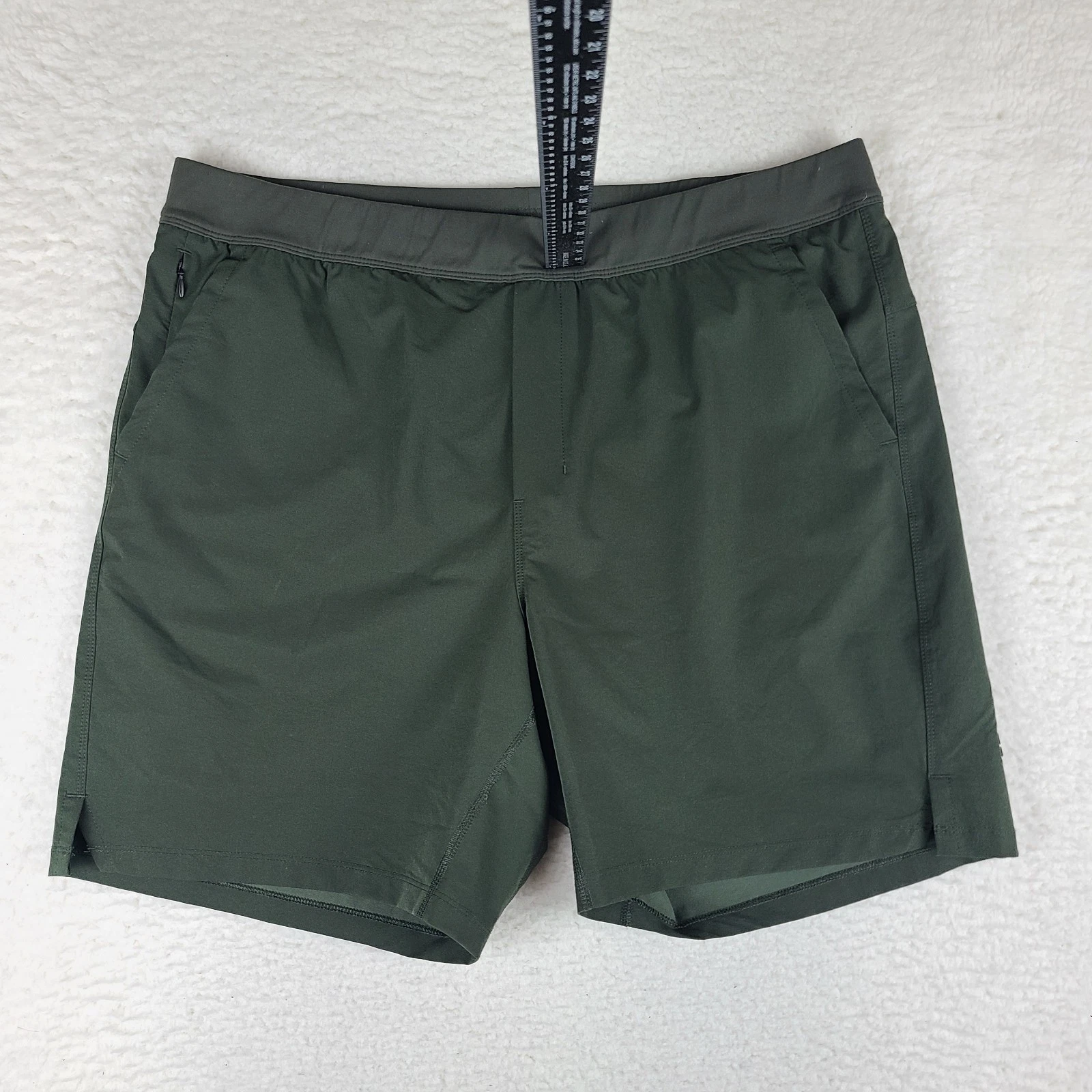 Public Rec Shorts Mens 40 Sage Green Lined Running Basketball Training Active