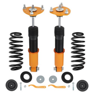 2Pcs Rear Coilovers Shocks & Springs Struts for BMW X5 E53 2000-2006
