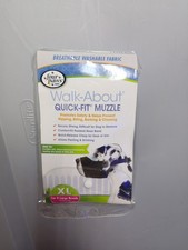 Four Paws Walk-About Quick-Fit Dog Muzzle 1 X-Large